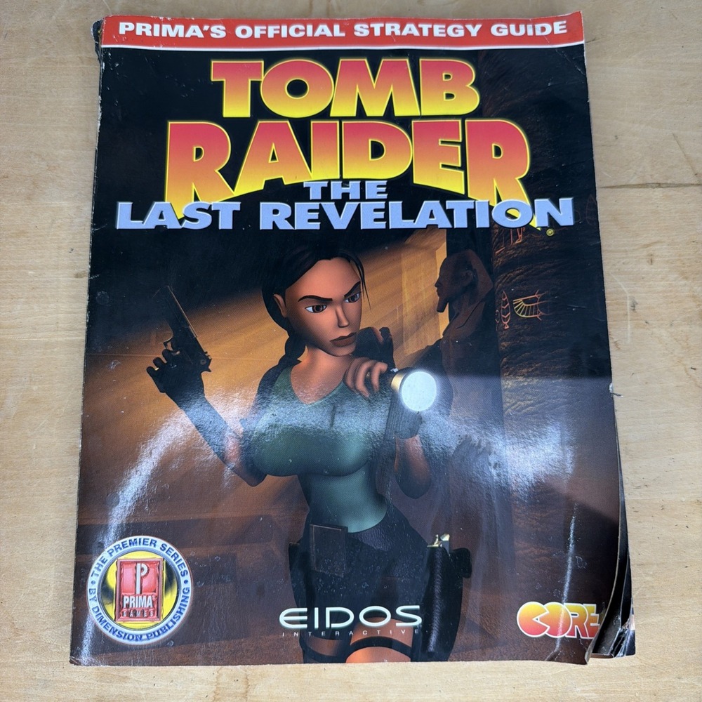 Tomb Raider The Last Revelation Prima Official Strategy Game Guide